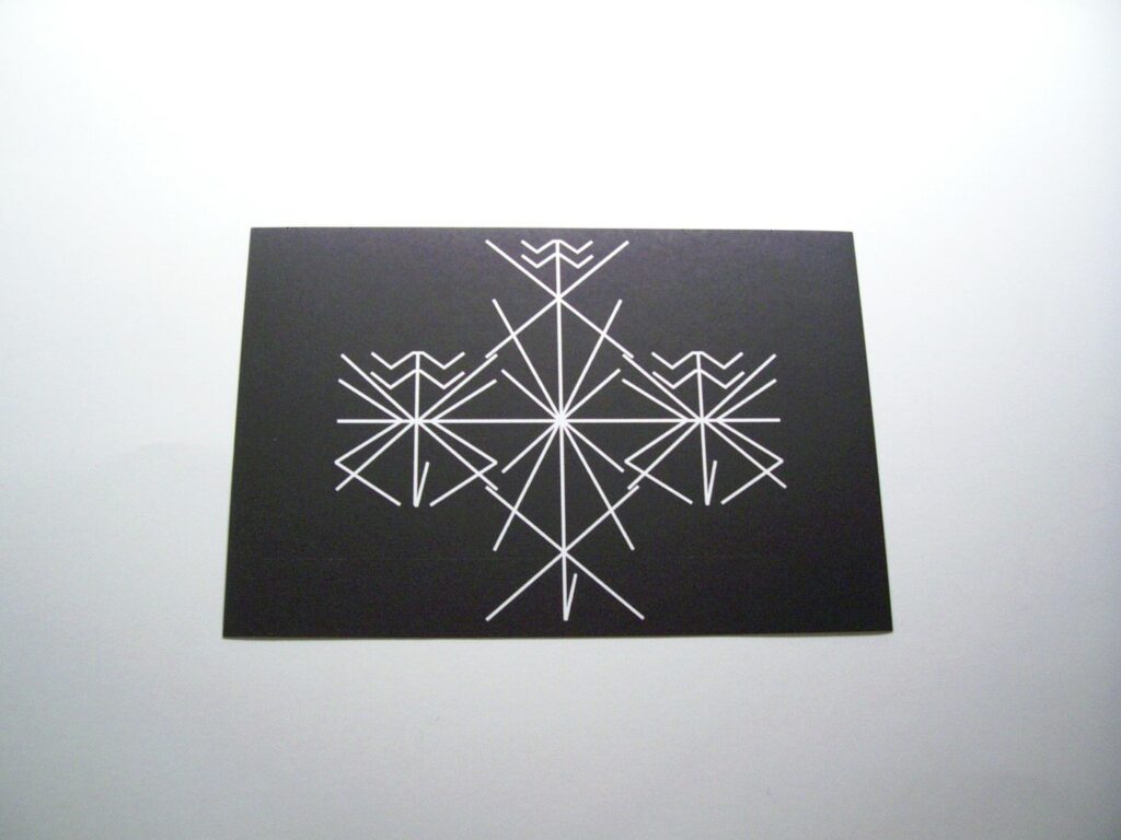 The Trickster Black Altar Card