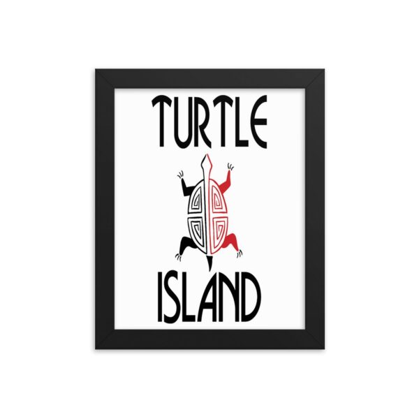 Turtle Island 1 Art Prints by Wayuką́