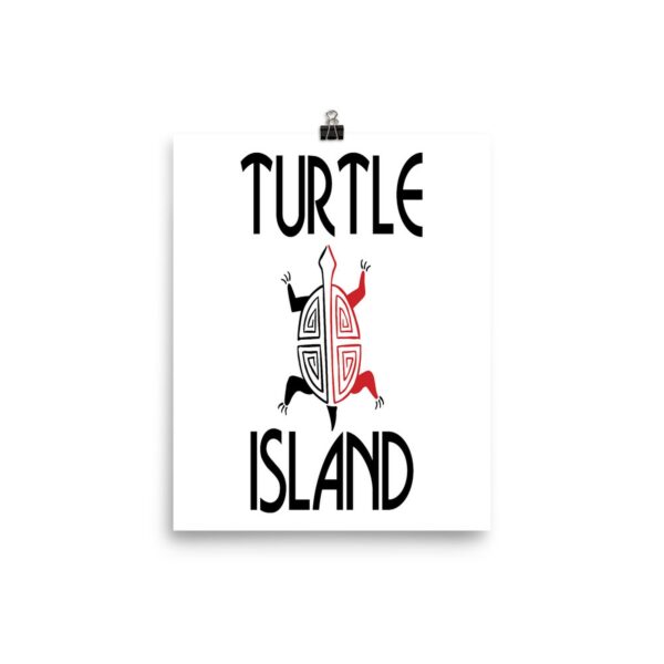 Turtle Island 1 Art Prints by Wayuką́