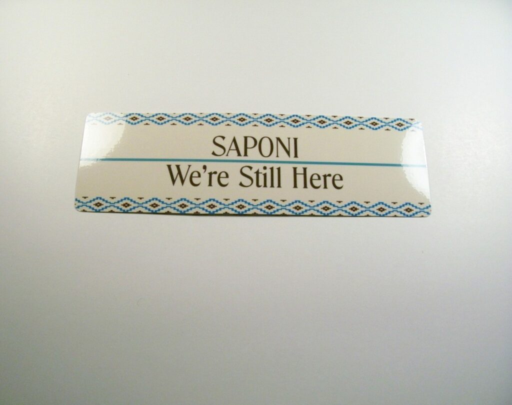 Saponi We're Still Here Bookmark