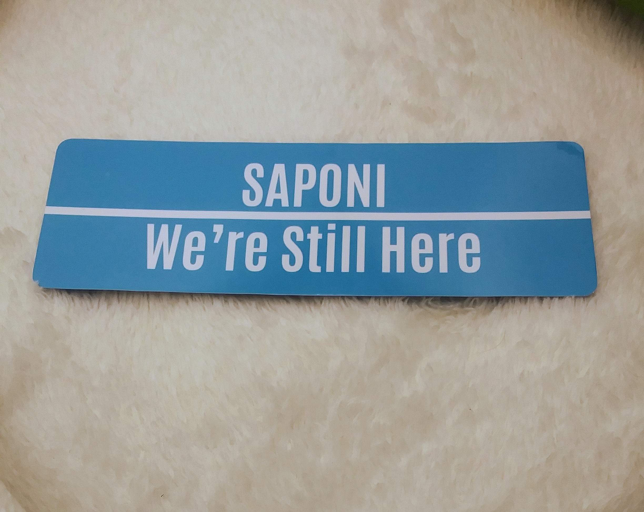 Saponi We're Still Here Bookmark by Wayuką́