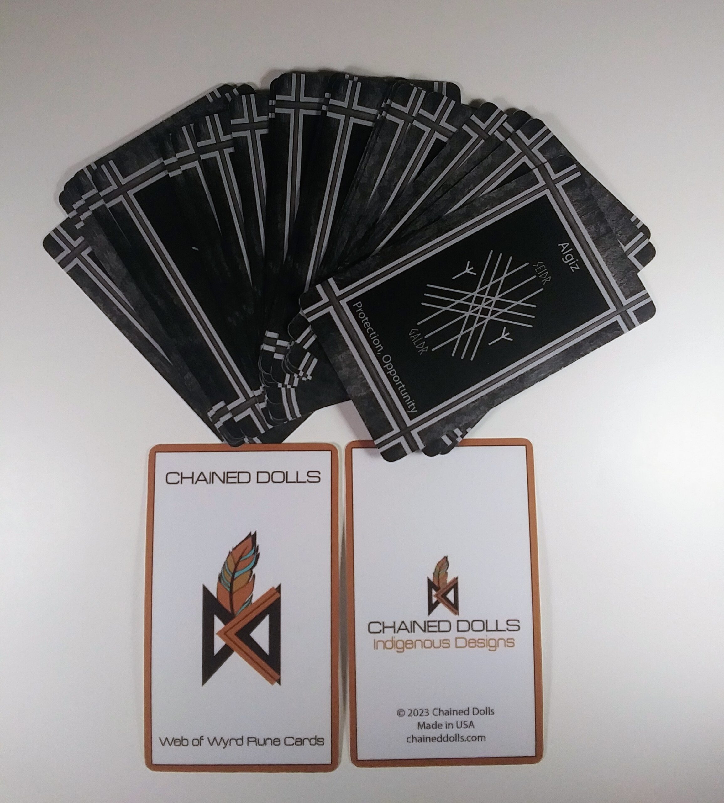 Web of Wyrd Rune Cards by Wayuką́