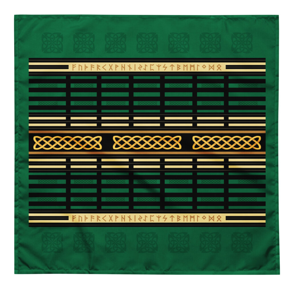 Celtic Runes 2 Casting Cloth