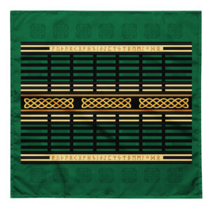 Celtic Runes 2 Casting Cloth by Wayuką́