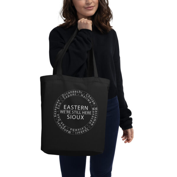 Eastern Sioux We're Still Here Eco Tote Bag by Wayuką́