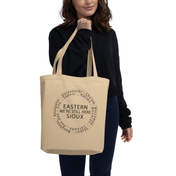 Eastern Sioux We're Still Here Eco Tote Bag by Wayuką́