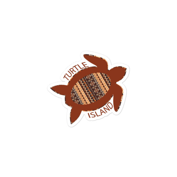 Turtle Island 2 Stickers by Wayuką́