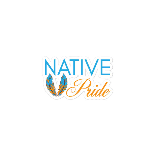 Native Pride Feathers Stickers by Wayuką́