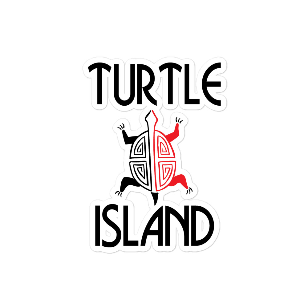 Turtle Island 1 Stickers