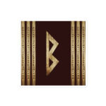 Berkana Brown Grunge Stickers by Wayuką́