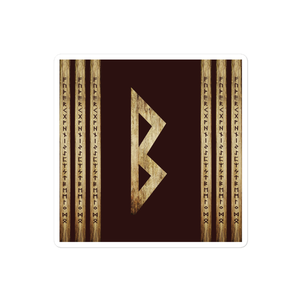 Berkana Brown Grunge Stickers