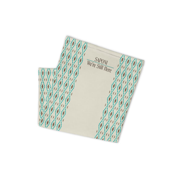 Saponi We're Still Here Neck Gaiter by Wayuką́
