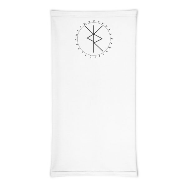 Travel Protection Bind Rune Neck Gaiter by Wayuką́