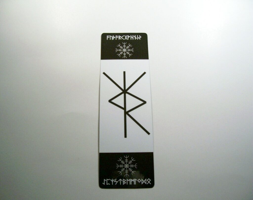 Travel Protection Bind Rune Bookmark