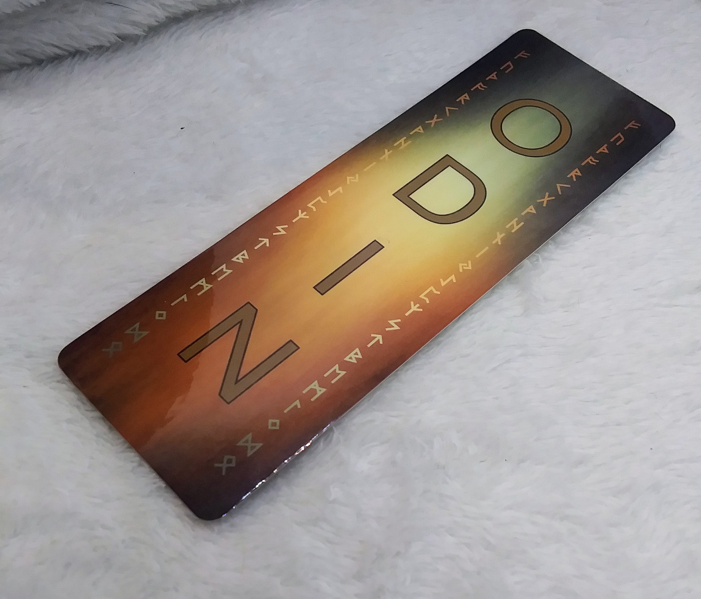 Multi-Colored Odin Grunge Bookmark by Wayuką́