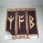 Brown Grunge Rune Bookmark by Wayuką́