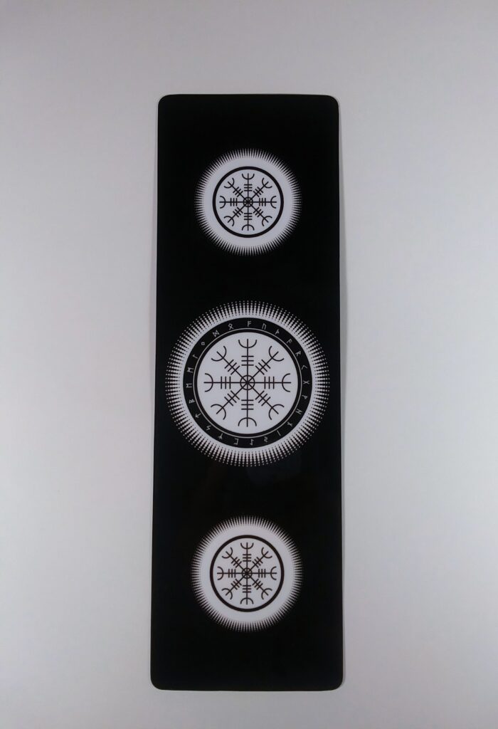 Aegishjalmr Halftone Bookmark