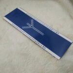 Algiz Blue and White Bookmark by Wayuką́