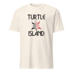Natural Turtle Island Unisex T-shirts by Wayuką́