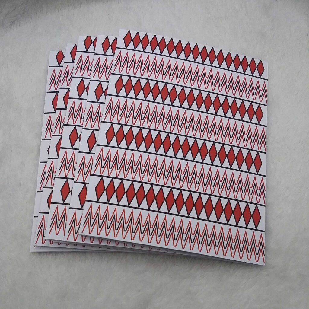 Traditions Set of 6 Note Cards by Wayuką́