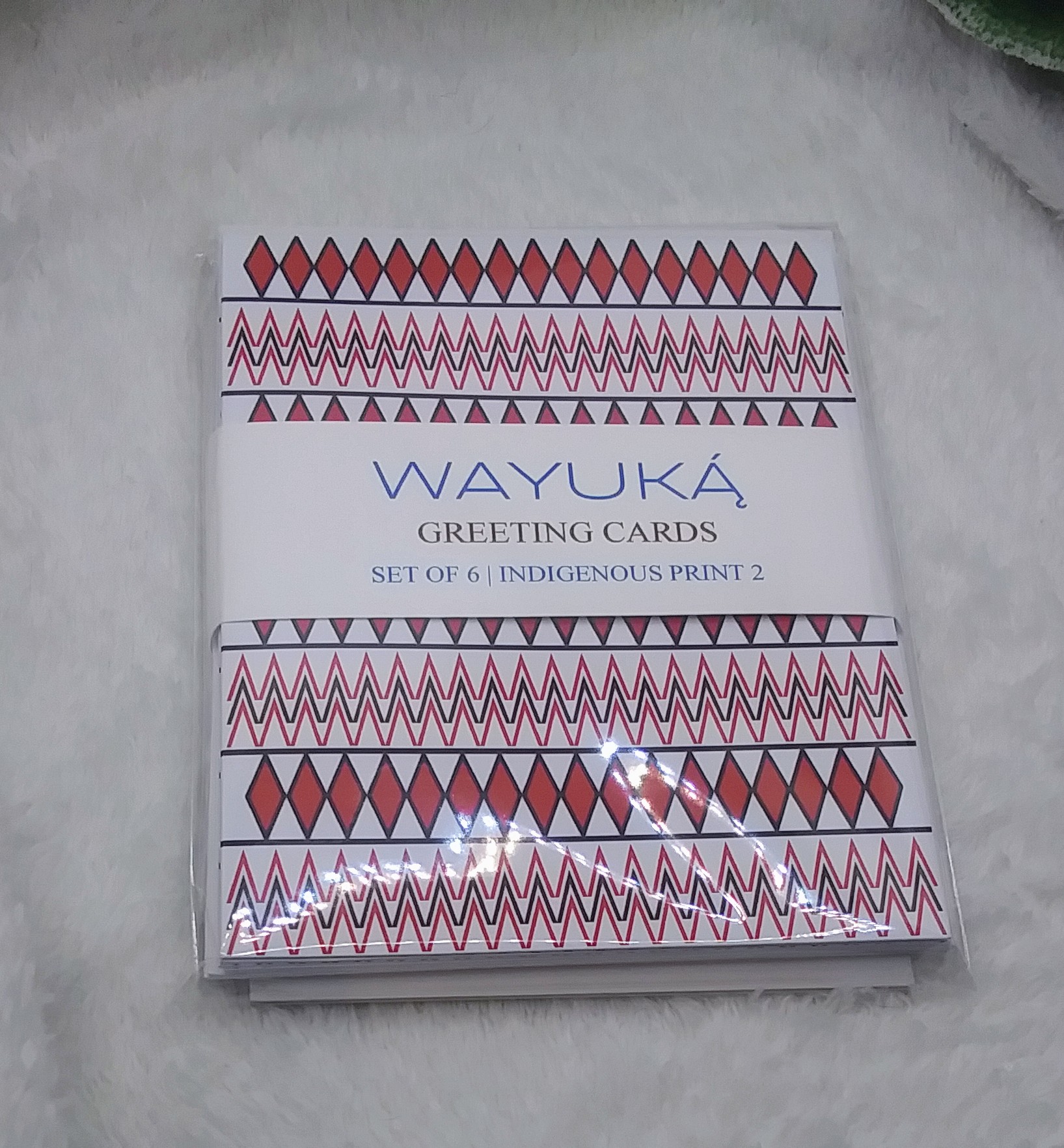 Traditions Note Cards by Wayuką́