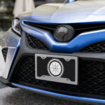 Aegishjalmr Halftone Vanity License Plate by Wayuką́