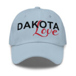 Dakota Love Light Blue Dad Hat by Wayuką́