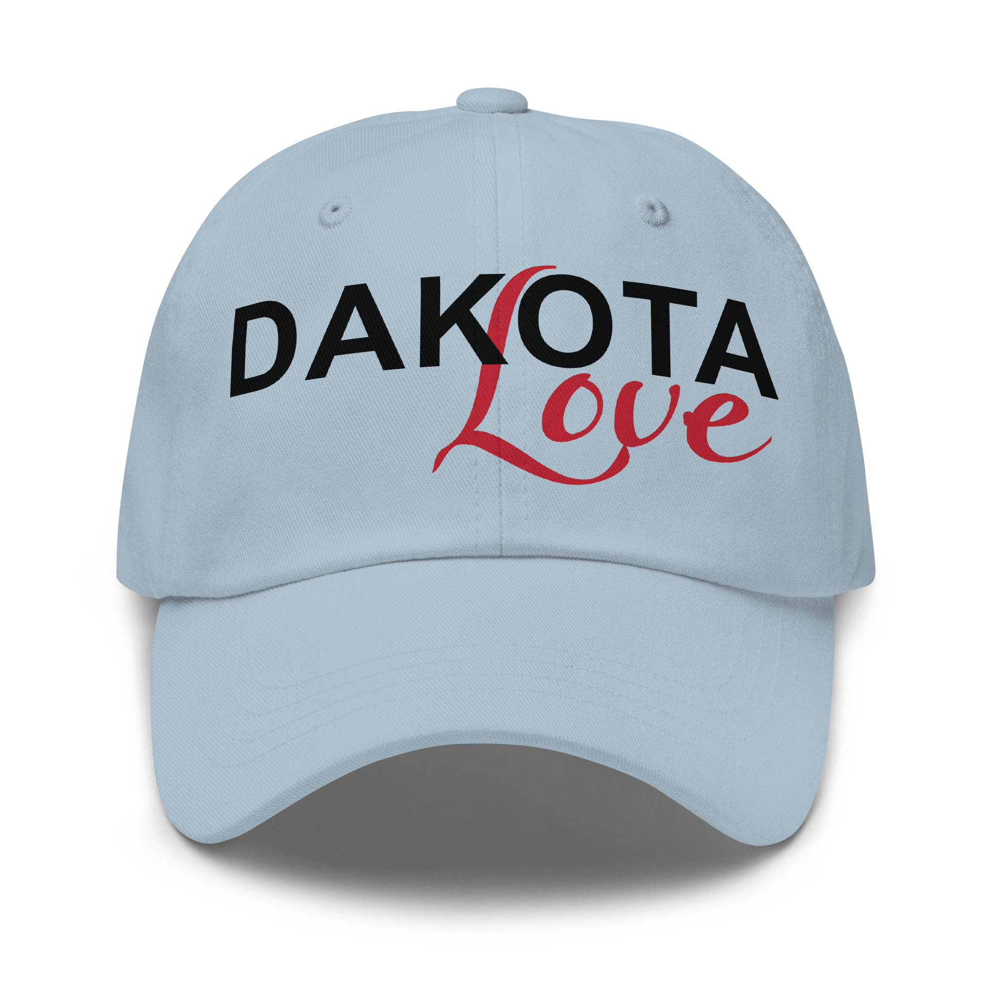 Dakota Love Light Blue Dad Hat by Wayuką́