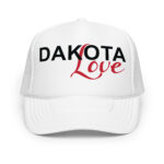 Dakota Love White Dad Hat by Wayuką́