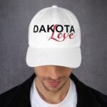 Dakota Love White Dad Hat by Wayuką́