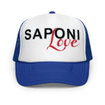 Saponi Love Royal Trucker Hat by Wayuką́