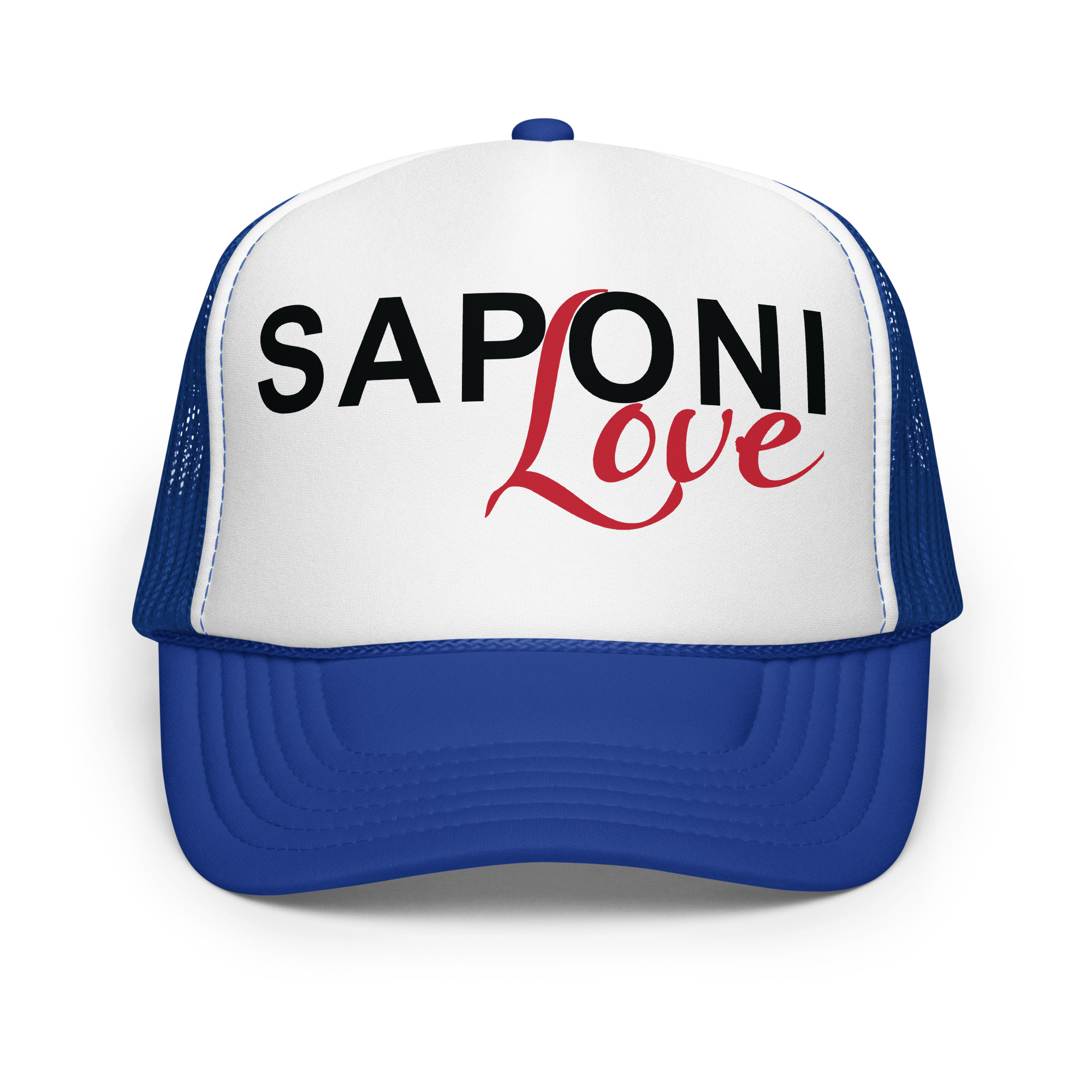 Saponi Love Royal Trucker Hat by Wayuką́