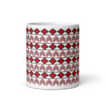 Indigenous Print 2 11 oz. Mugs by Wayuką́