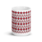 Indigenous Print 2 15 oz. Mugs by Wayuką́