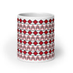 Indigenous Print 2 20 oz. Mugs by Wayuką́