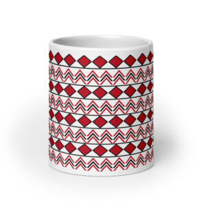 Indigenous Print 2 20 oz. Mugs by Wayuką́