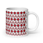 Indigenous Print 2 Mugs by Wayuką́