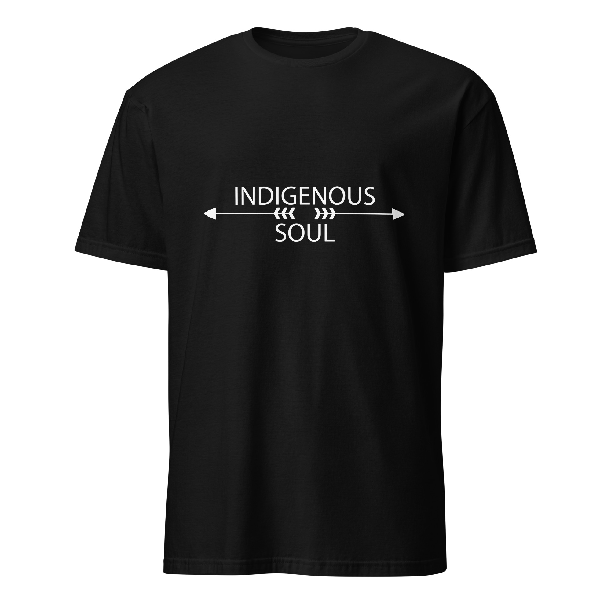 Indigenous Soul Black T-shirt by Wayuką́