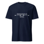 Indigenous Soul Navy T-shirt by Wayuką́