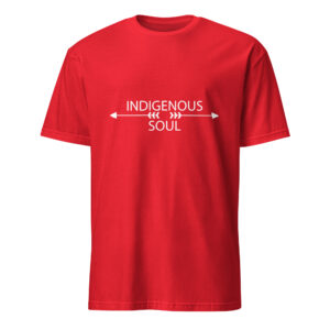 Indigenous Soul Red T-shirt by Wayuką́
