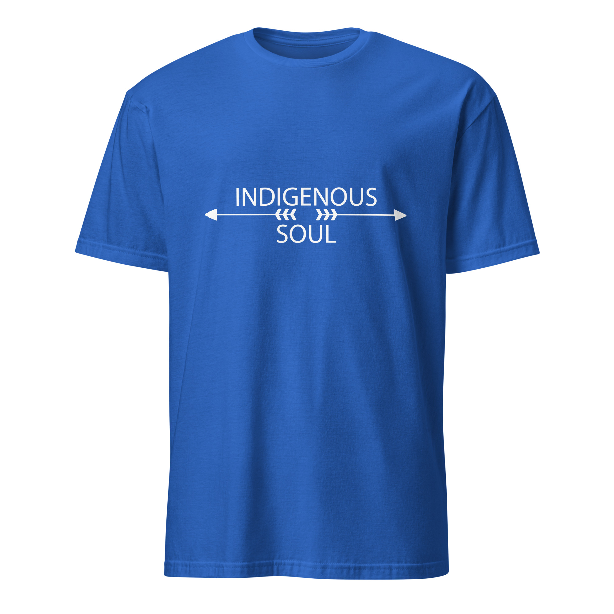 Indigenous Soul Royal T-shirt by Wayuką́