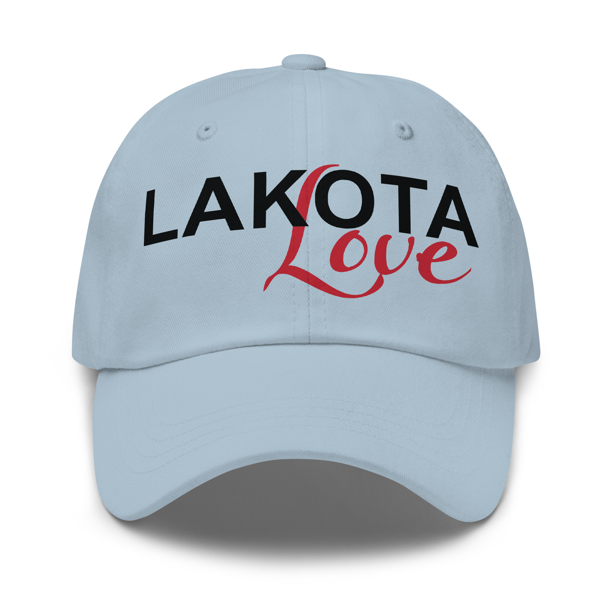 Lakota Love Light Blue Dad Hat by Wayuką́