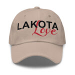 Lakota Love Stone Dad Hat by Wayuką́