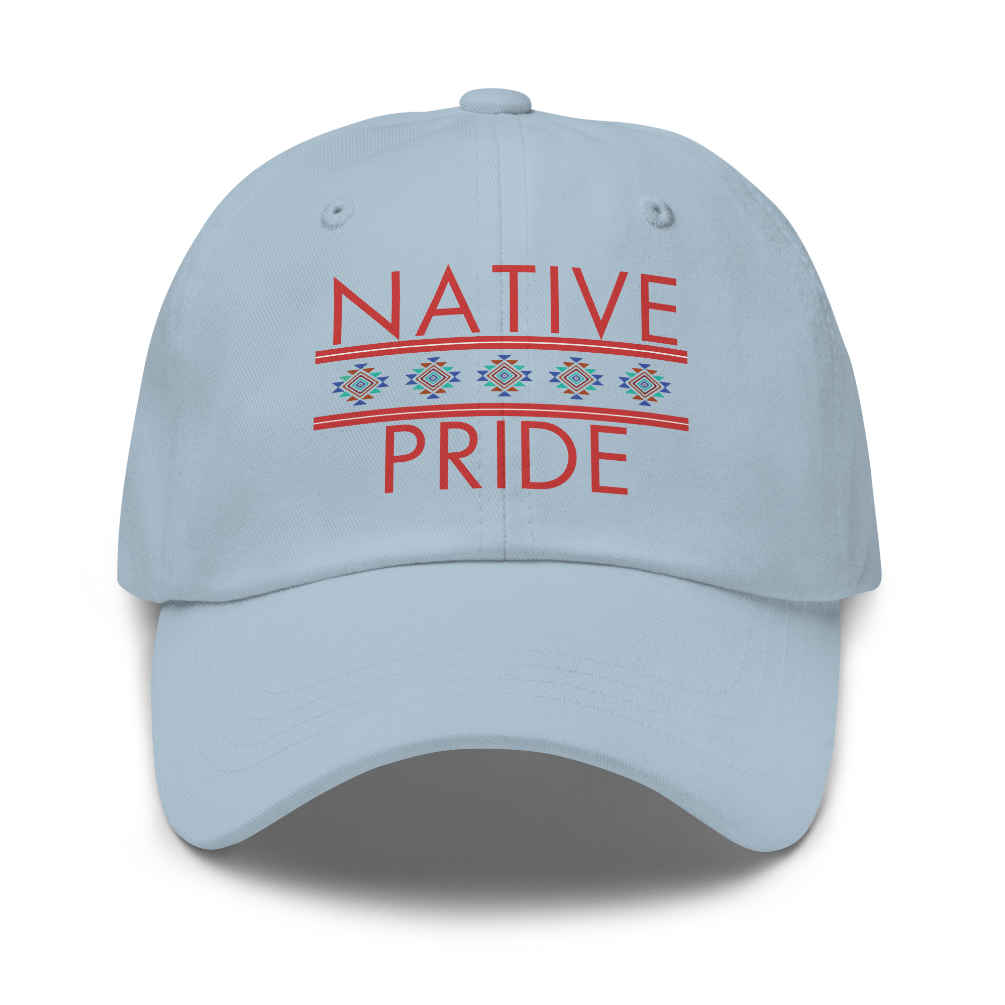 Native Pride 1 Light Blue Dad Hat by Wayuką́