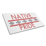 Native Pride 1 Desk Mat by Wayuką́