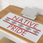 Native Pride 1 Desk Mat by Wayuką́