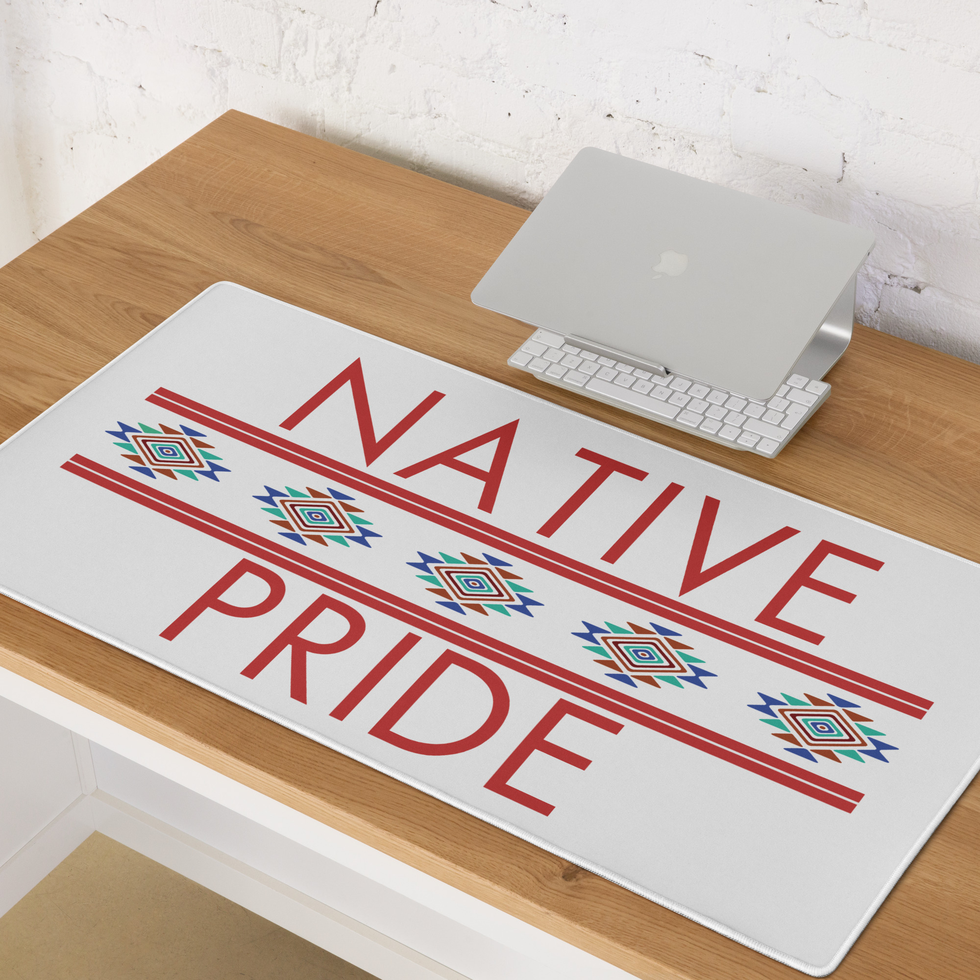 Native Pride 1 Desk Mat by Wayuką́