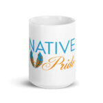 Native Pride Feathers 1 15 oz. Mug by Wayuką́