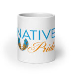 Native Pride Feathers 1 20 oz. Mug by Wayuką́