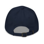 Native Pride Feathers Navy Dad Hat by Wayuką́